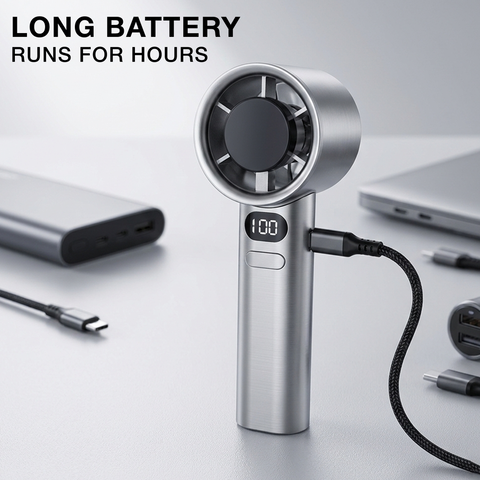 Trending Rechargeable Turbo Handheld Fan