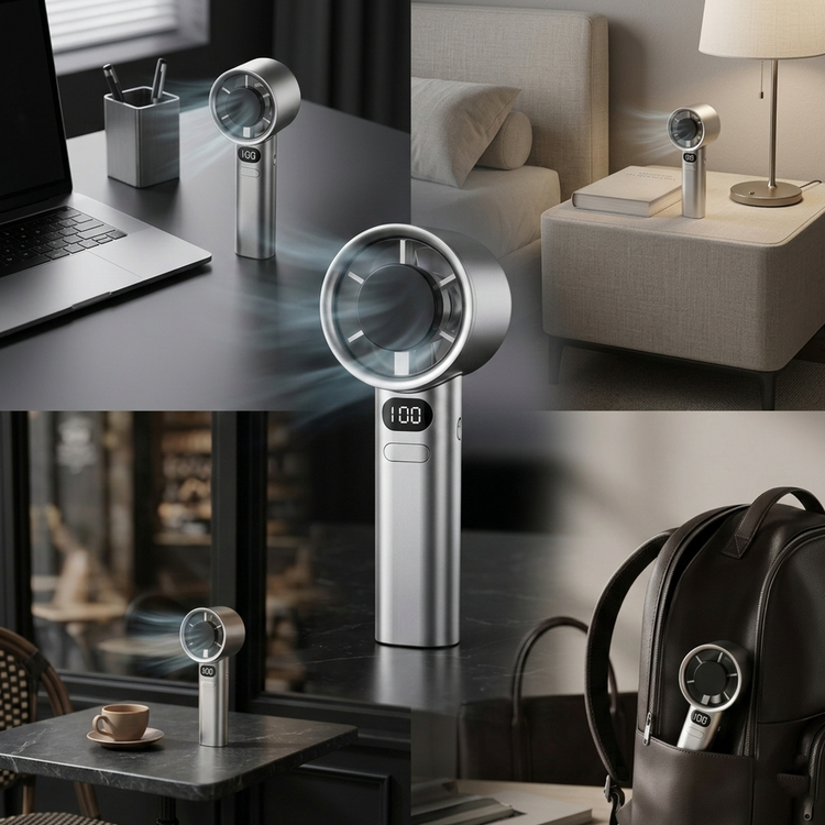 Trending Rechargeable Turbo Handheld Fan