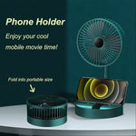 Electric Desktop Adjustable portable desktop fan