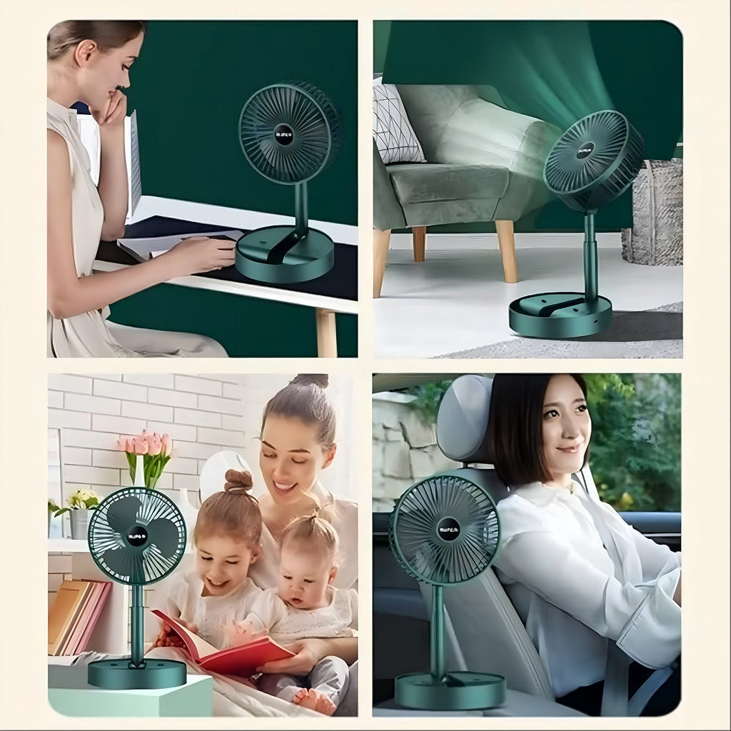 Electric Desktop Adjustable portable desktop fan