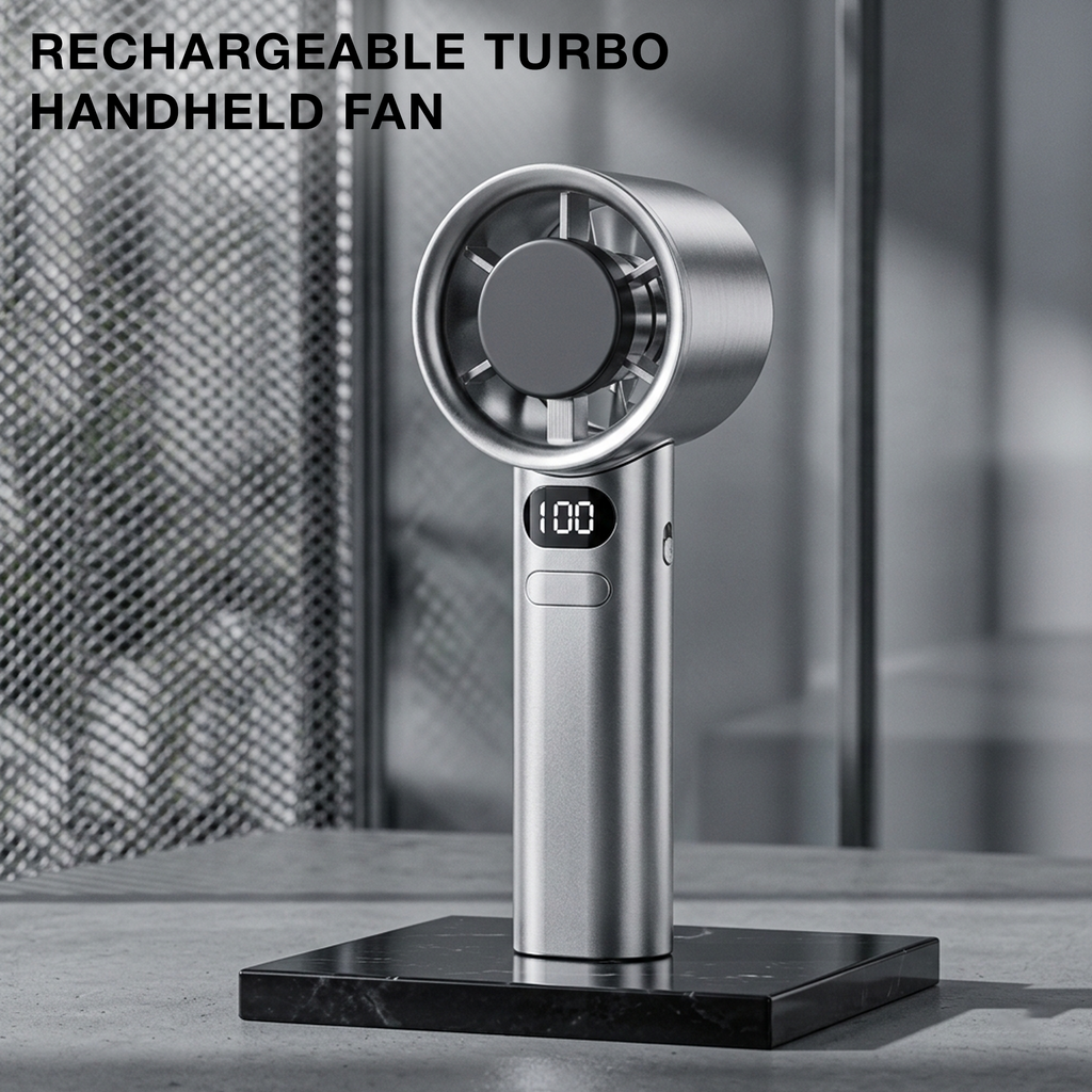 Trending Rechargeable Turbo Handheld Fan