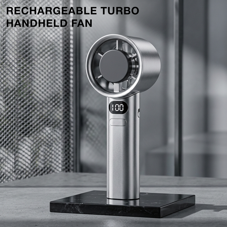 Trending Rechargeable Turbo Handheld Fan