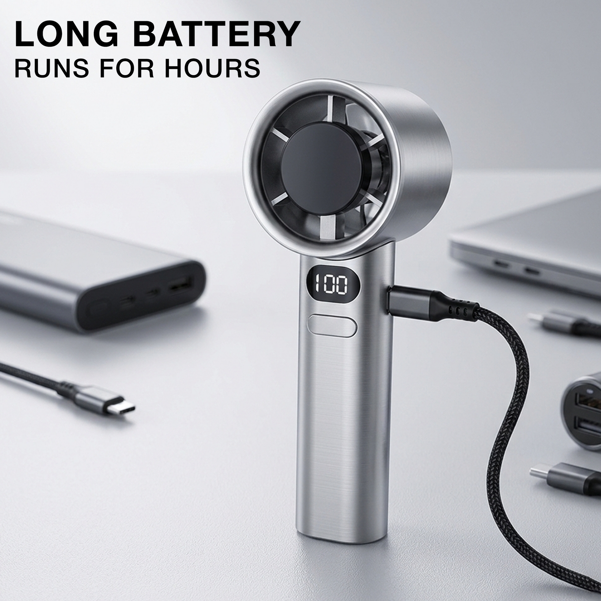 Trending Rechargeable Turbo Handheld Fan