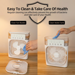 Portable Humidifier Air Cooler Mist Fan Mini Cooler for Home